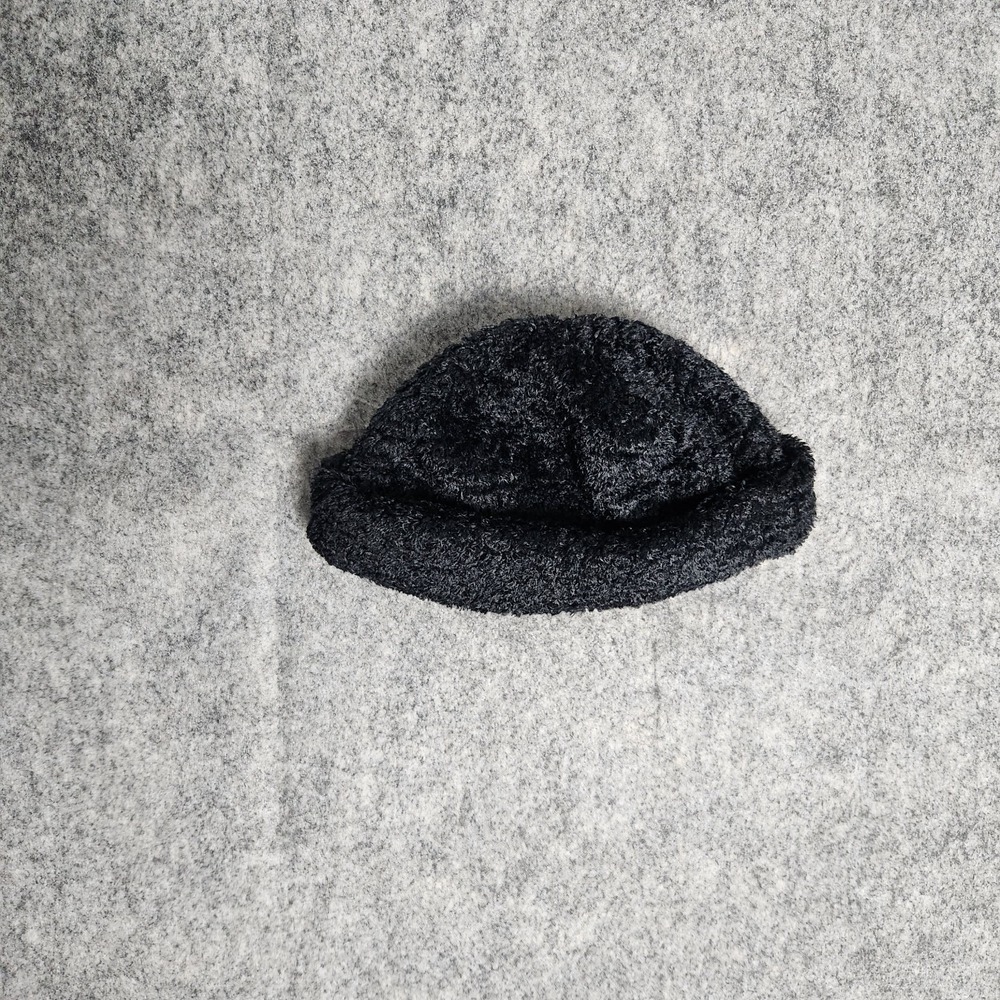 LL Bean Beanie Winter Hat Women Black‎ Fleece Polyester Gorpcore Outdoor Skiing